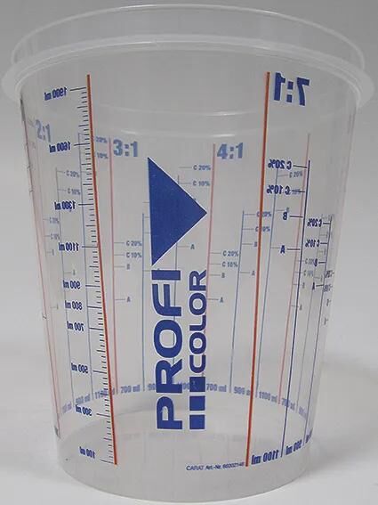 Profi farve maling tilbehør blandekop 2300ml
