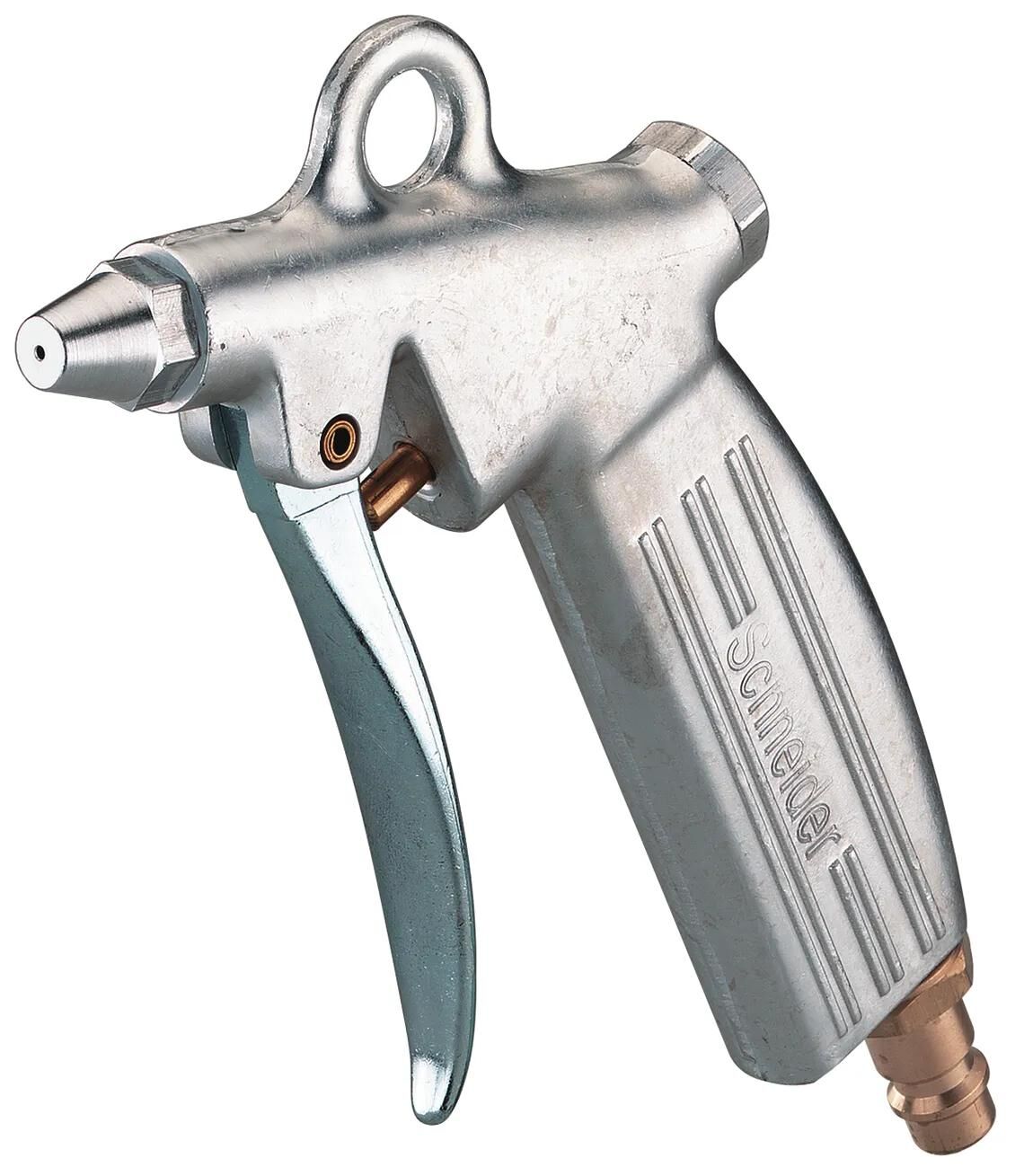 Schneider airsystems ausblaspistole ap-bm-sn blæsepistol med håndtag stik nipler