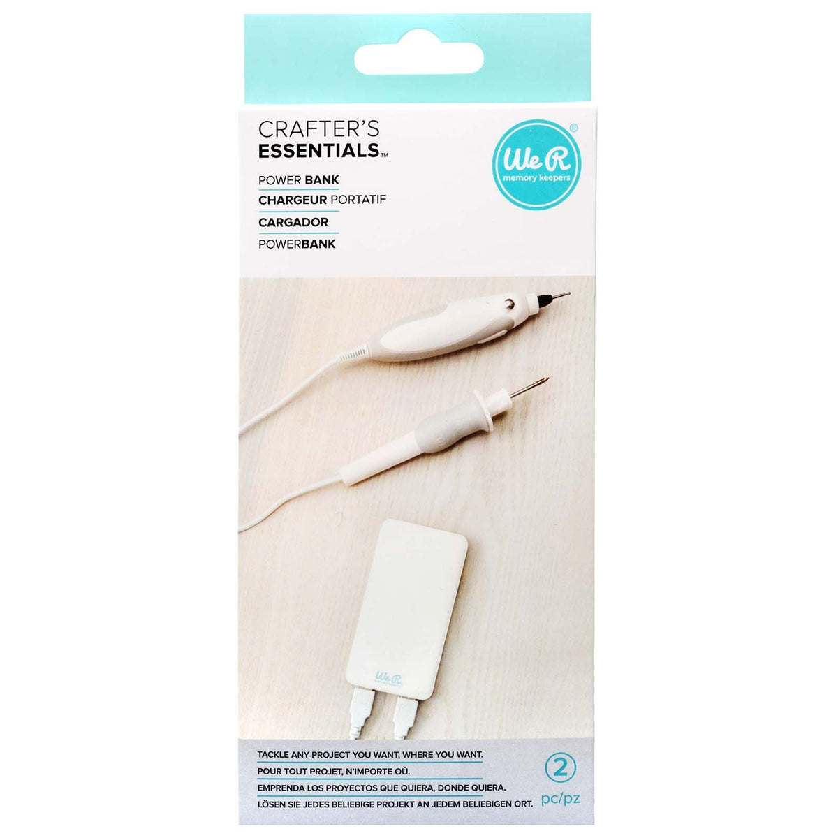 We r makers • Crafters essentials usb powerbank