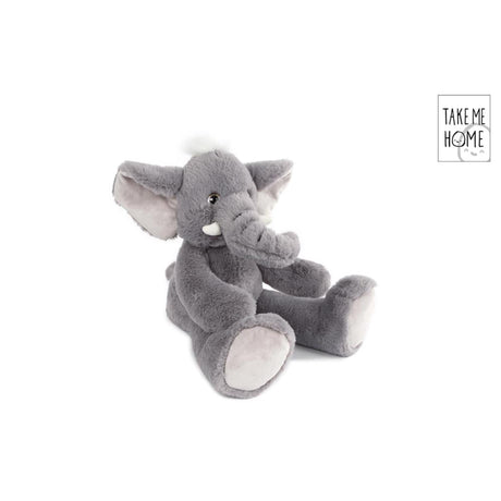 Tag mig hjem elefant plys grå 22cm