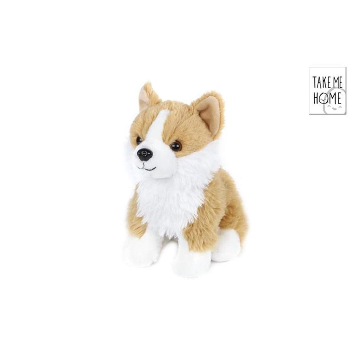 Tag mig hjem hund corgi plys 20cm