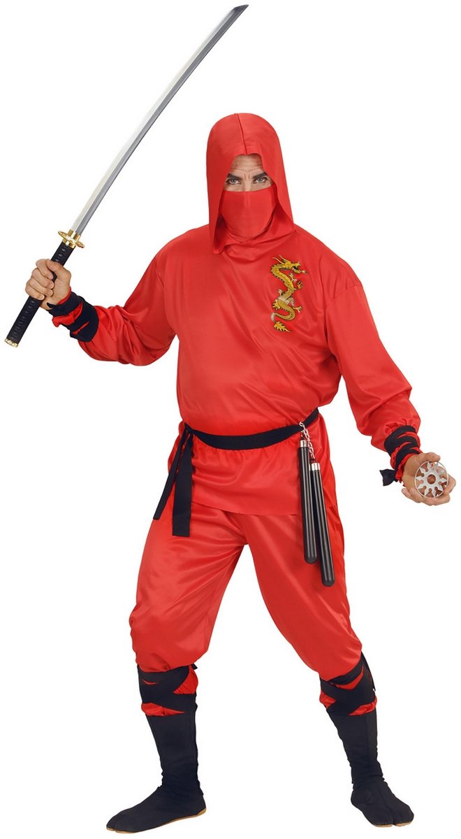 Finidi red dragon ninjadragter til børn