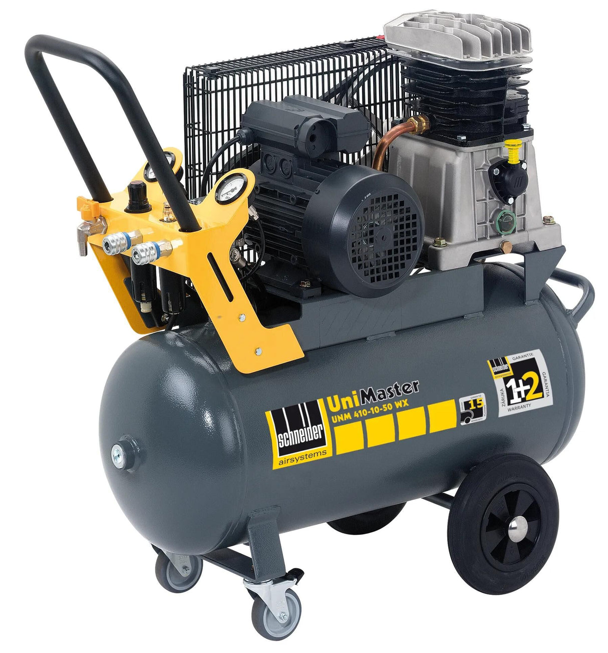 Schneider airsystems kompressor unimaster unm 410-10-50 wx kompressor uni master type 410-10-50wx