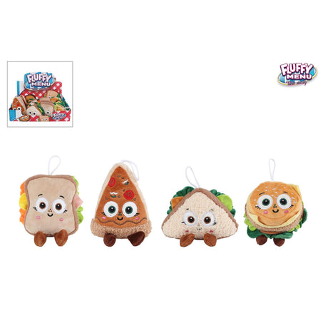 Take me home fluffy menu food pluche 4ass 13cm