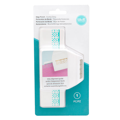 We r makers • edge punch scalloped daisy