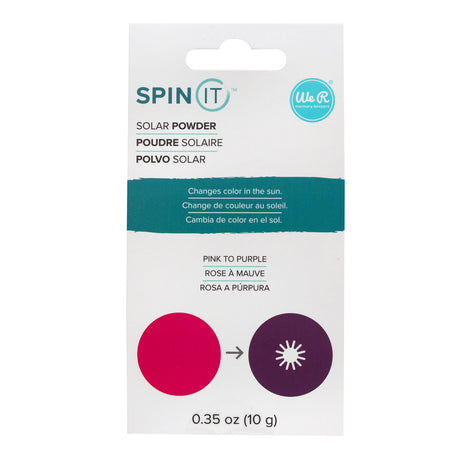 We r makers • spin it solar powder pink til lilla
