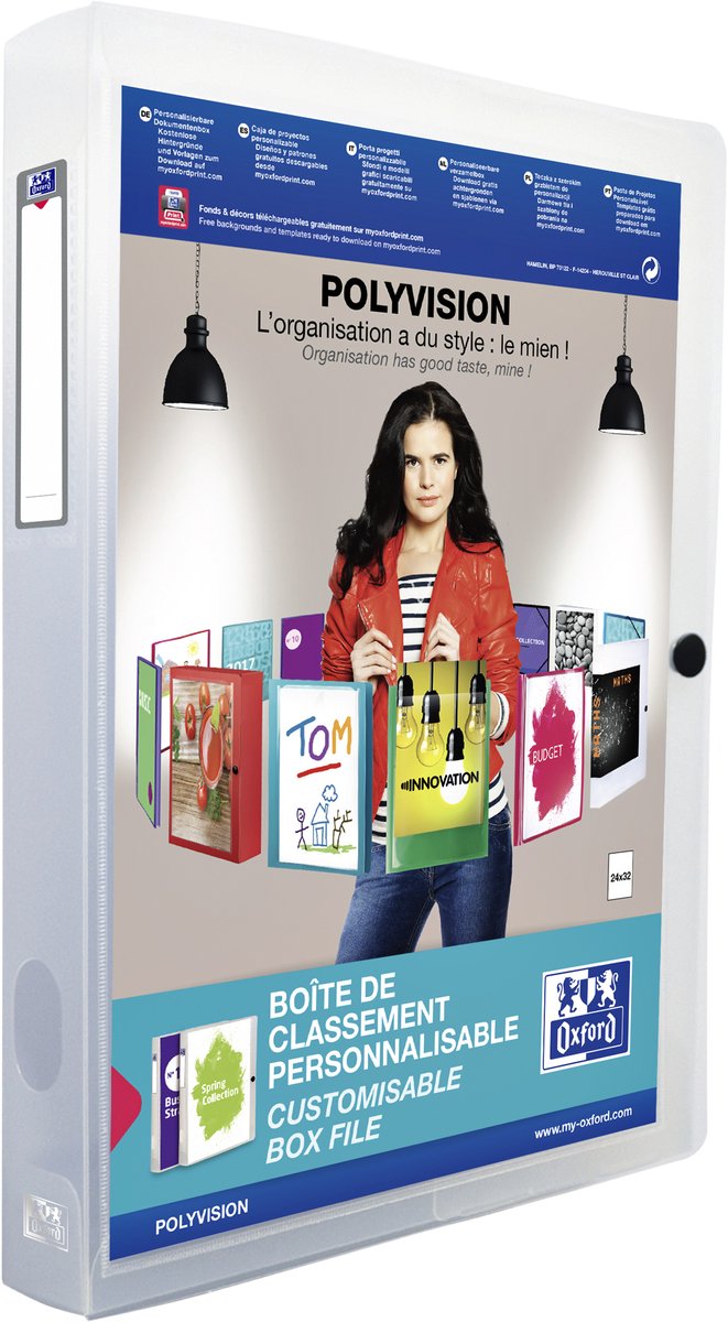 Oxford elba elastobox polyvision gennemsigtig