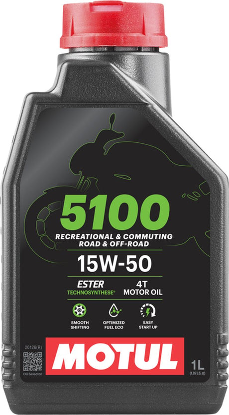 Motul motorolie 5100 4t motorolie - 15w50 1l 1l