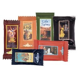 Hoppe kaffekager farverig blanding (150 stykker)