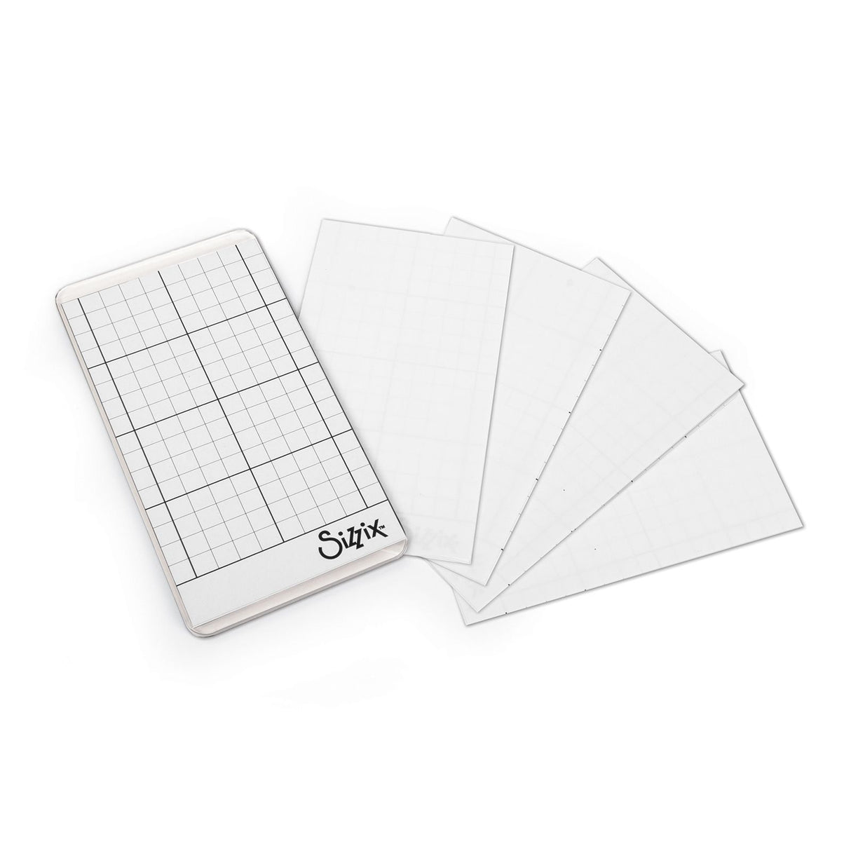 Sizzix • klæbende gitterark 6,35x11,43cm 5 stk