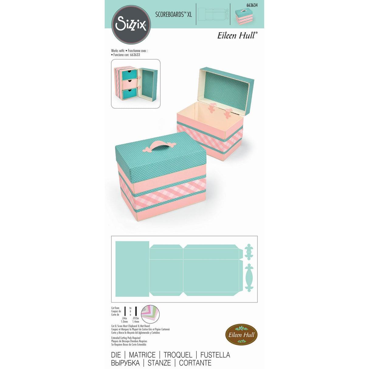 Sizzix • resultattavler xl box honning