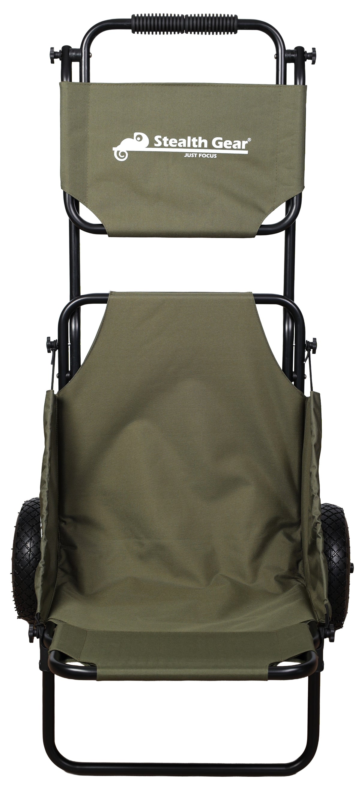 Stealth gear transportvogn m2 skovgrøn med soltag
