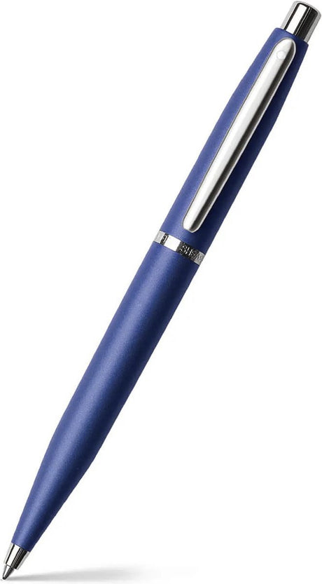 Sheaffer kuglepen - vfm e9401 - neonblå forniklet - sf-e2940151