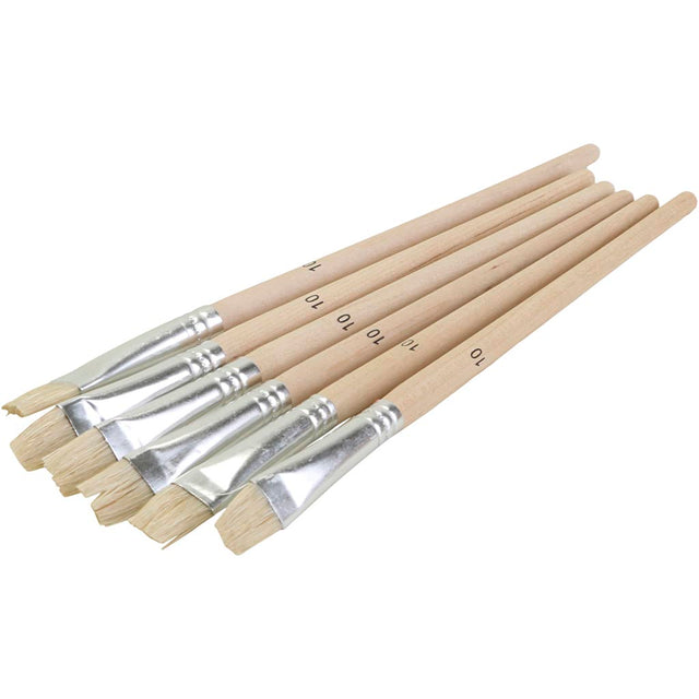 Https: www.cchobby.nl flat-school-brushes-size-10-6-piece-1-bag