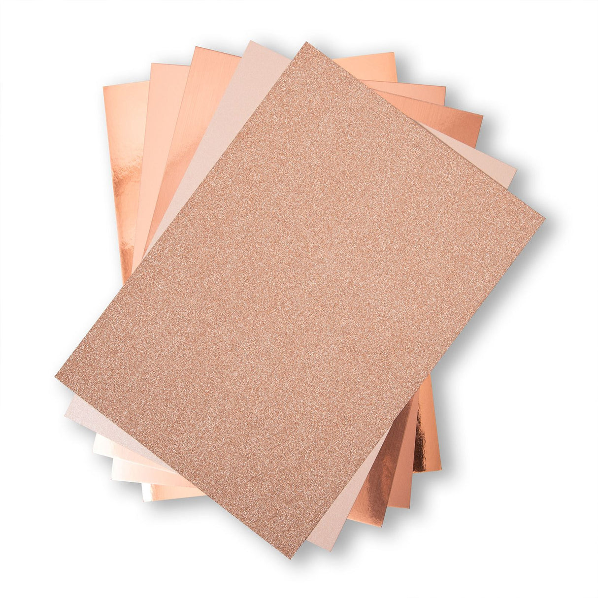 Sizzix • pappakke 20x29cm rosa guld 50 stk