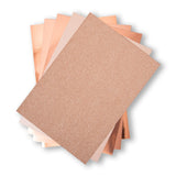 Sizzix • pappakke 20x29cm rosa guld 50 stk
