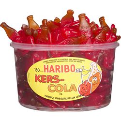 Haribo cherry cola (150 stykker)