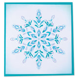 Sizzix • lagdelte stencils snefnug 4 stk