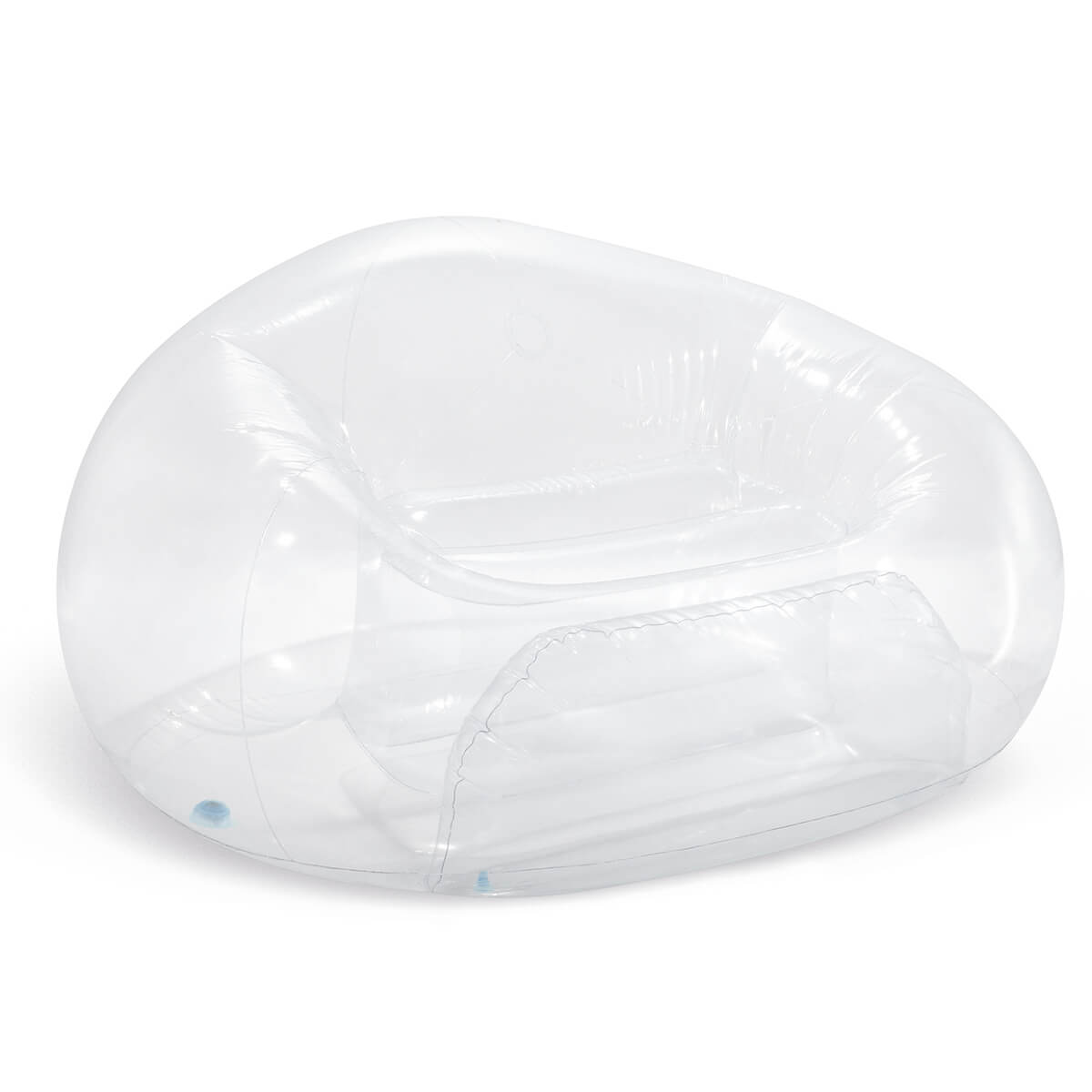 Intex Beanless taske uinblærestol gennemsigtig