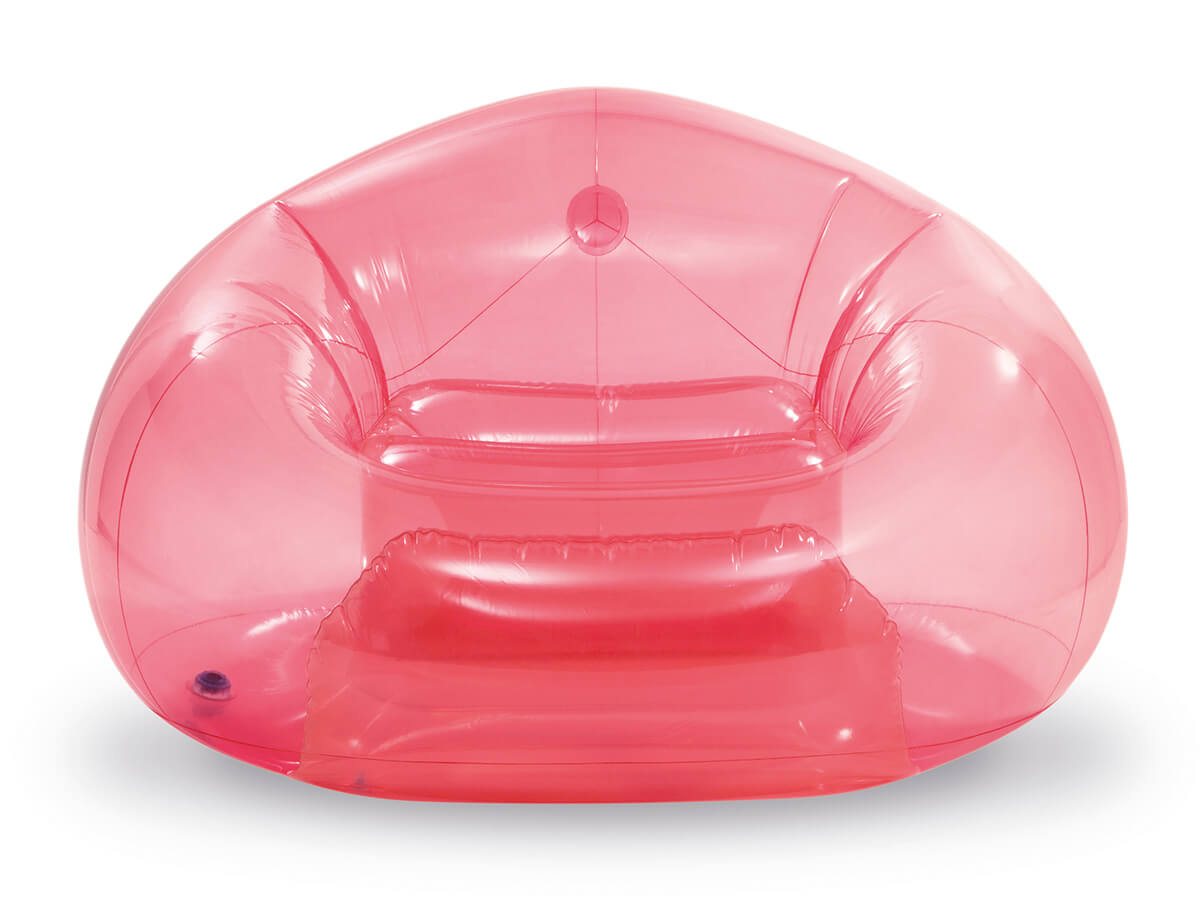 Intex Beanless Bag Input Chair - Pink
