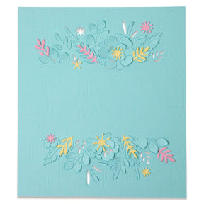 Sizzix • tynde dysesæt med blomsterkanter