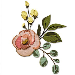 Sizzix • tim holtz thinlits die sæt bloom colorize 17stk
