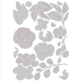 Sizzix • tim holtz thinlits die sæt bloom colorize 17stk