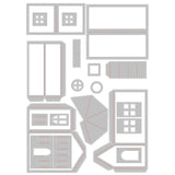 Sizzix • tim holtz thinlits die set paper village #2 21stk
