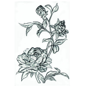 Sizzix • tim holtz 3-d tekstur falmer prægningsmappe mini roser
