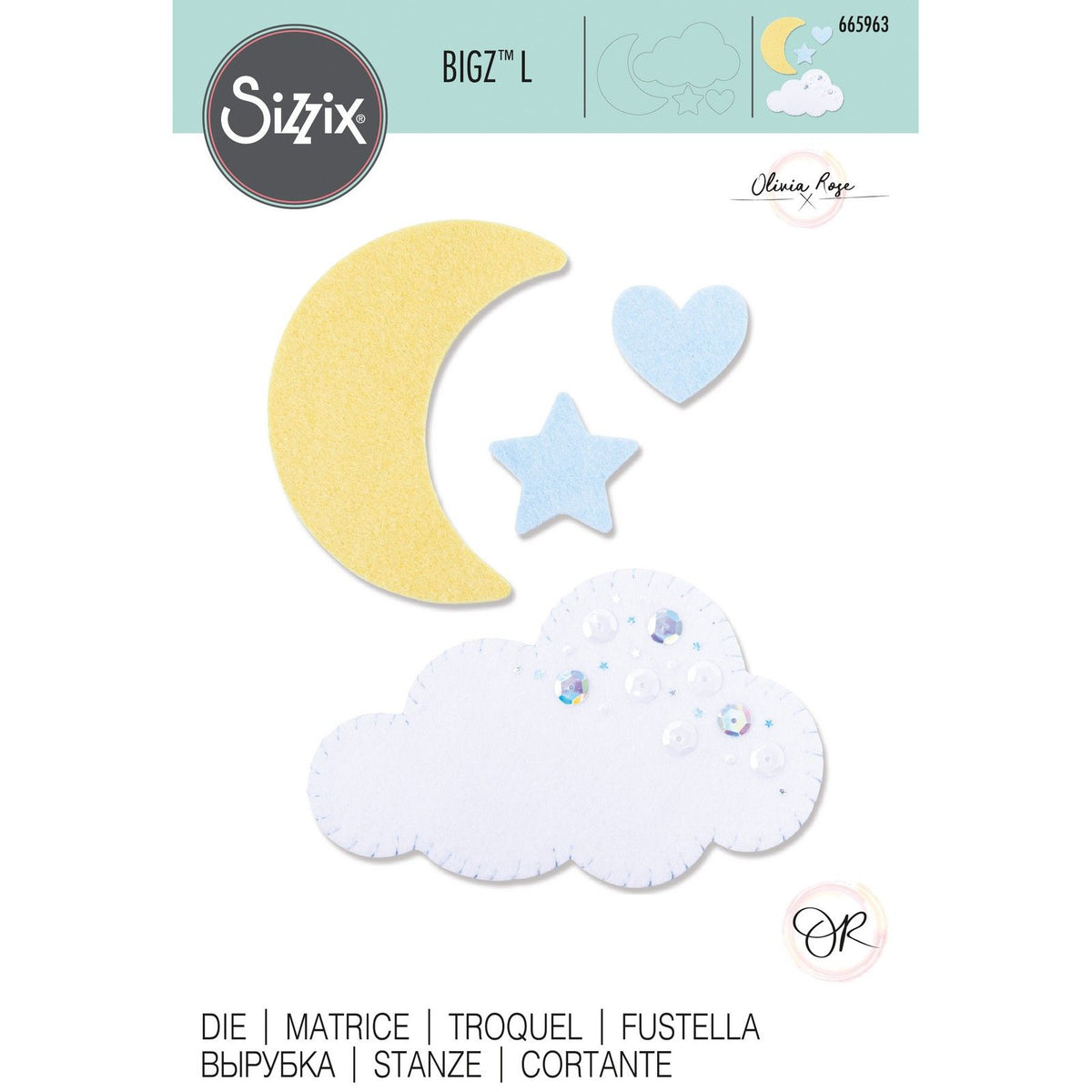 Sizzix • bigz l den månesky