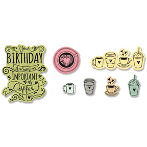 Sizzix • framelits stansesæt frimærker café 10 stk