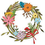 Sizzix • hvælving funky blomsterkrans af Tim Holtz