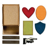 Sizzix • Vault tændstikæske af Tim Holtz