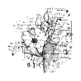 Sizzix • rammelits-matricesæt med stempel-blomsterblandingsklynge