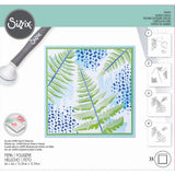 Sizzix • lagdelt stencilbregne 4 stk