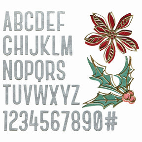 Sizzix • tim holtz thinlits die sæt hvælving sæsonskitse 43stk
