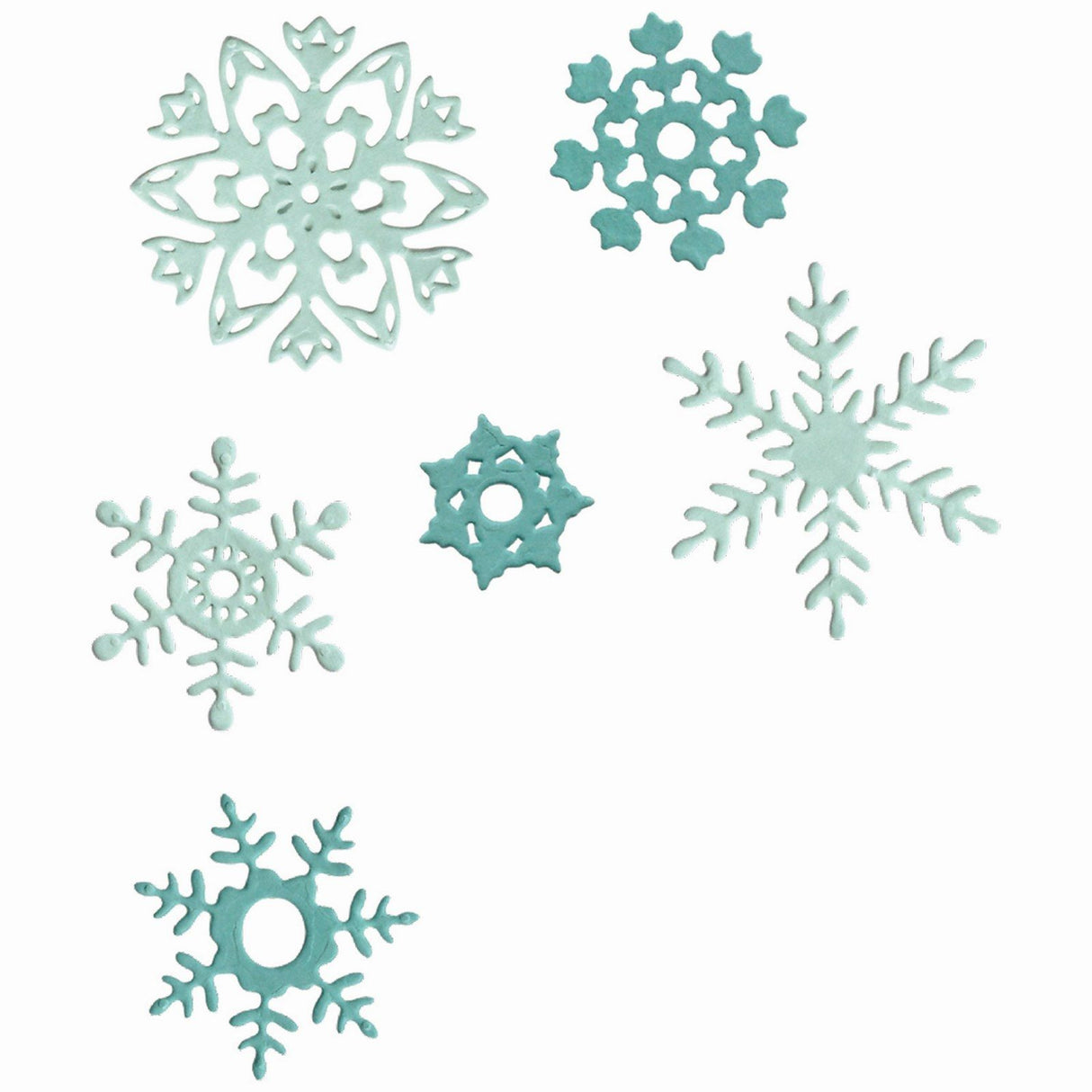 Sizzix • framelits die sæt hvid jul nr.2 15stk