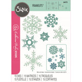 Sizzix • framelits die sæt hvid jul nr.2 15stk