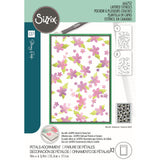 Sizzix • kosmopolitisk stencil a5 kronblade pryd 2stk