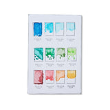 Sizzix • klare stempler med rammelister malede paletter 13 stk