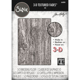Sizzix • 3-d tekstur falmer prægningsmappe tømmer stor a5 af tim holtz