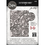 Sizzix • 3-d tekstur falmer prægningsmappe sammenfiltret stor a5 af tim holtz