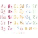 Sizzix • thinlits die sæt 37stk simple bogstaver for bogstaver ved skaller