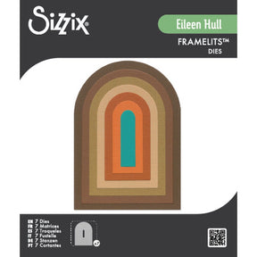 Sizzix • framelits 7 stk. matricesæt tunnelbuer af eileen skrog