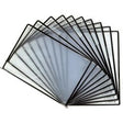Udsigtspanel djois 114507 a4 sort PVC