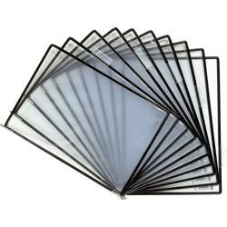 Udsigtspanel djois 114507 a4 sort PVC