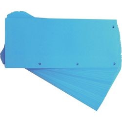 Oxford scheidingsstrook duo 240x105mm blauw 60st