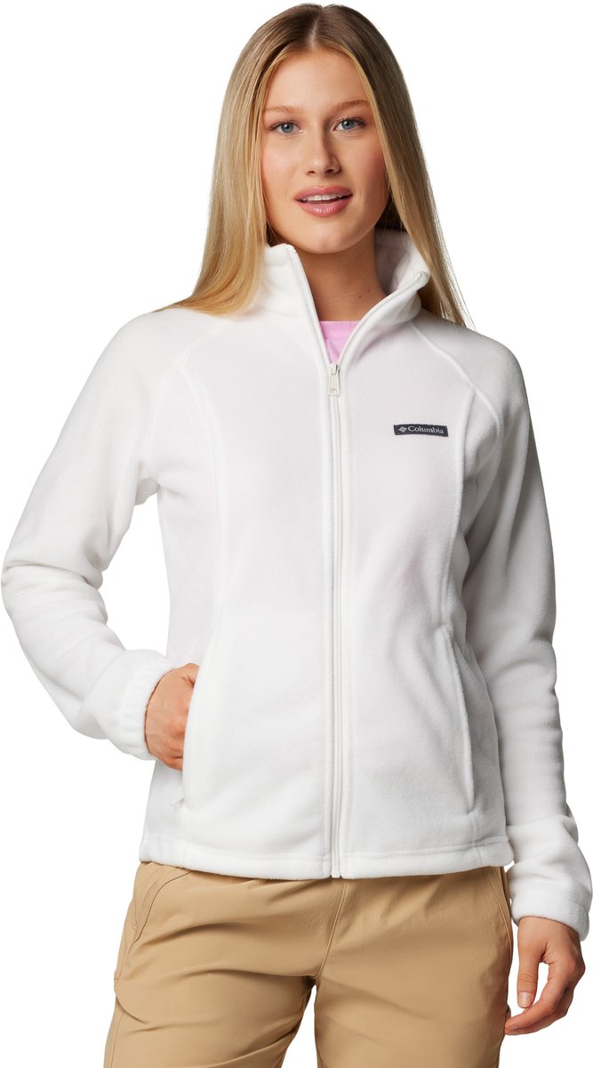 Columbia benton springs™ udendørs sweater til kvinder med fuld lynlås - havsalt