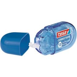 Tesa correctieroller ecologo pet blauw, wit