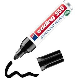 Edding permanentmarker 550 zwart rond